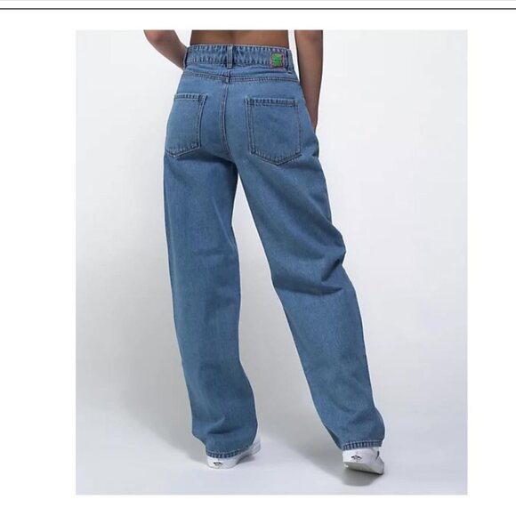 Empyre Tori 90s Medium Wash Denim Skate Jeans Size Small - Picture 14 of 14